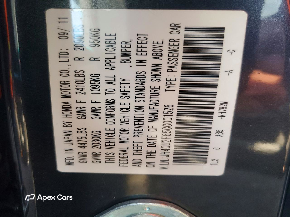 Acura TSX 2012