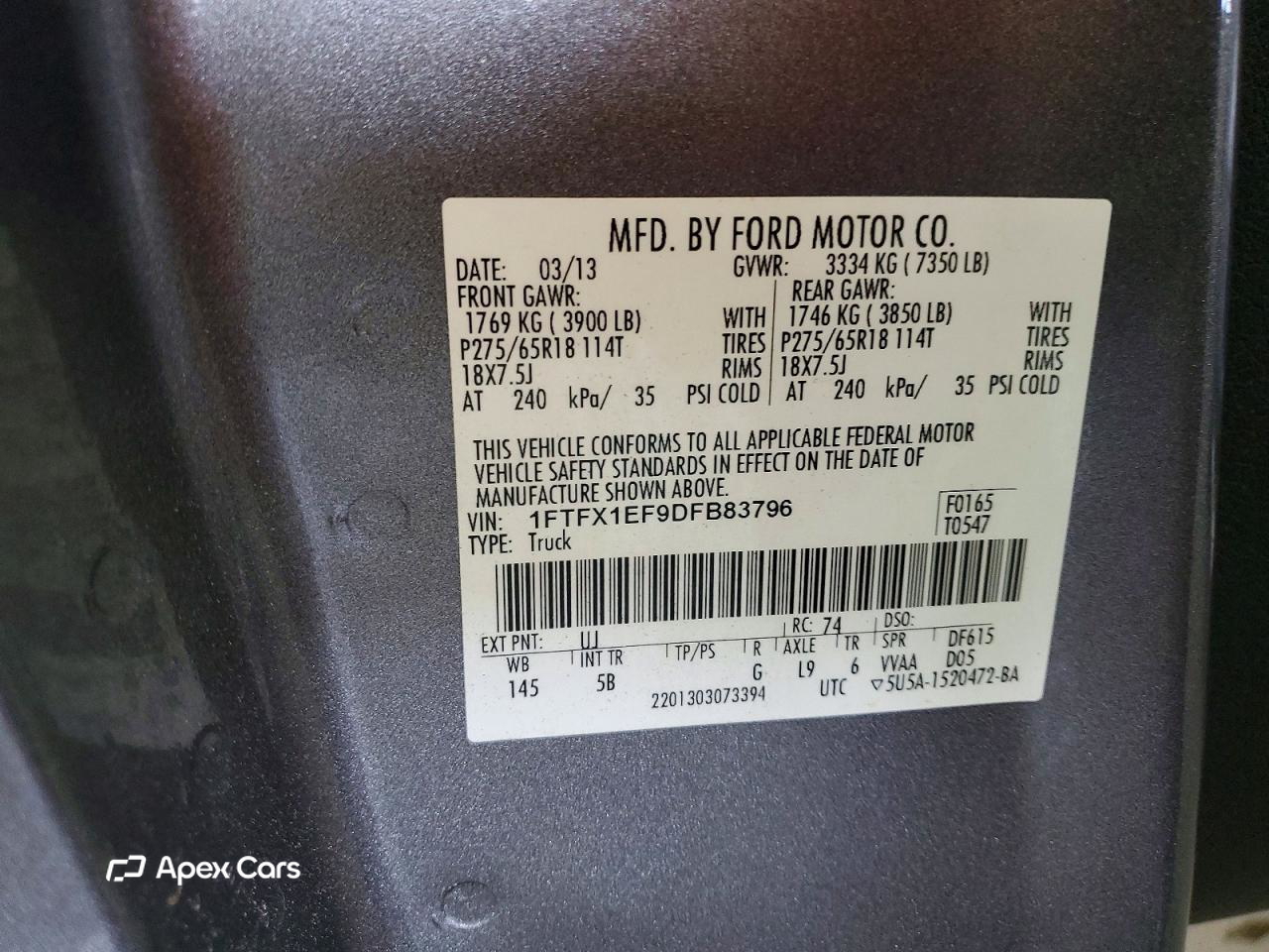 Ford F-150 2013