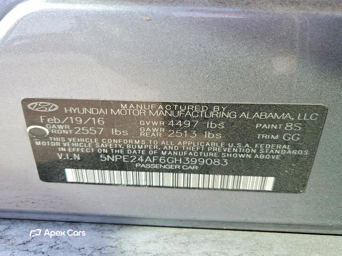 Hyundai Sonata 2016