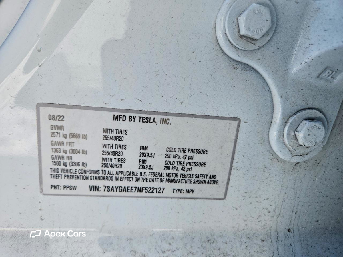 Tesla Model Y 2022