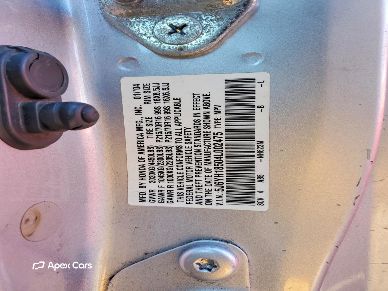 Honda Element 2004