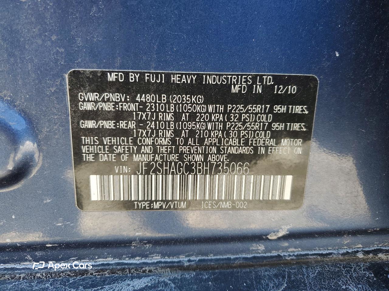 Subaru Forester 2011