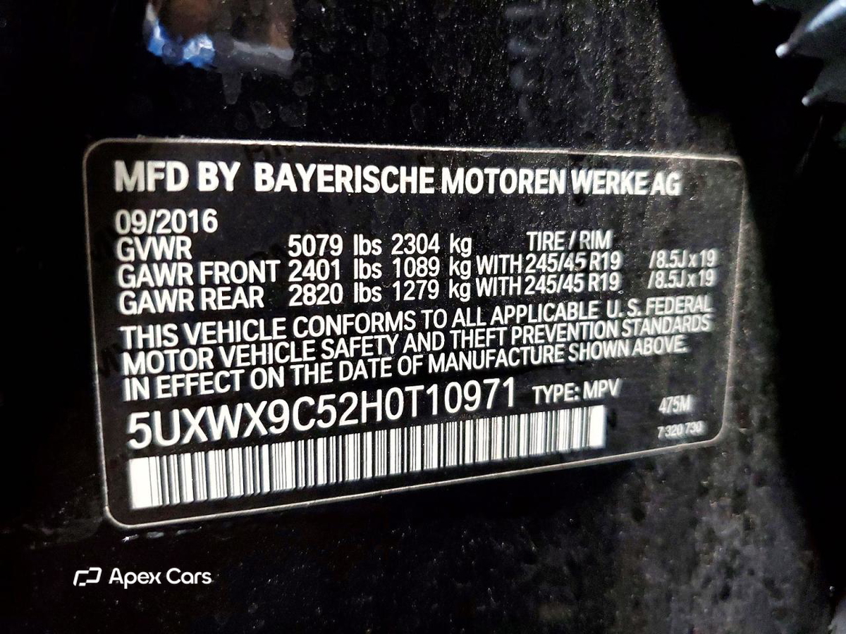 BMW X3 2017
