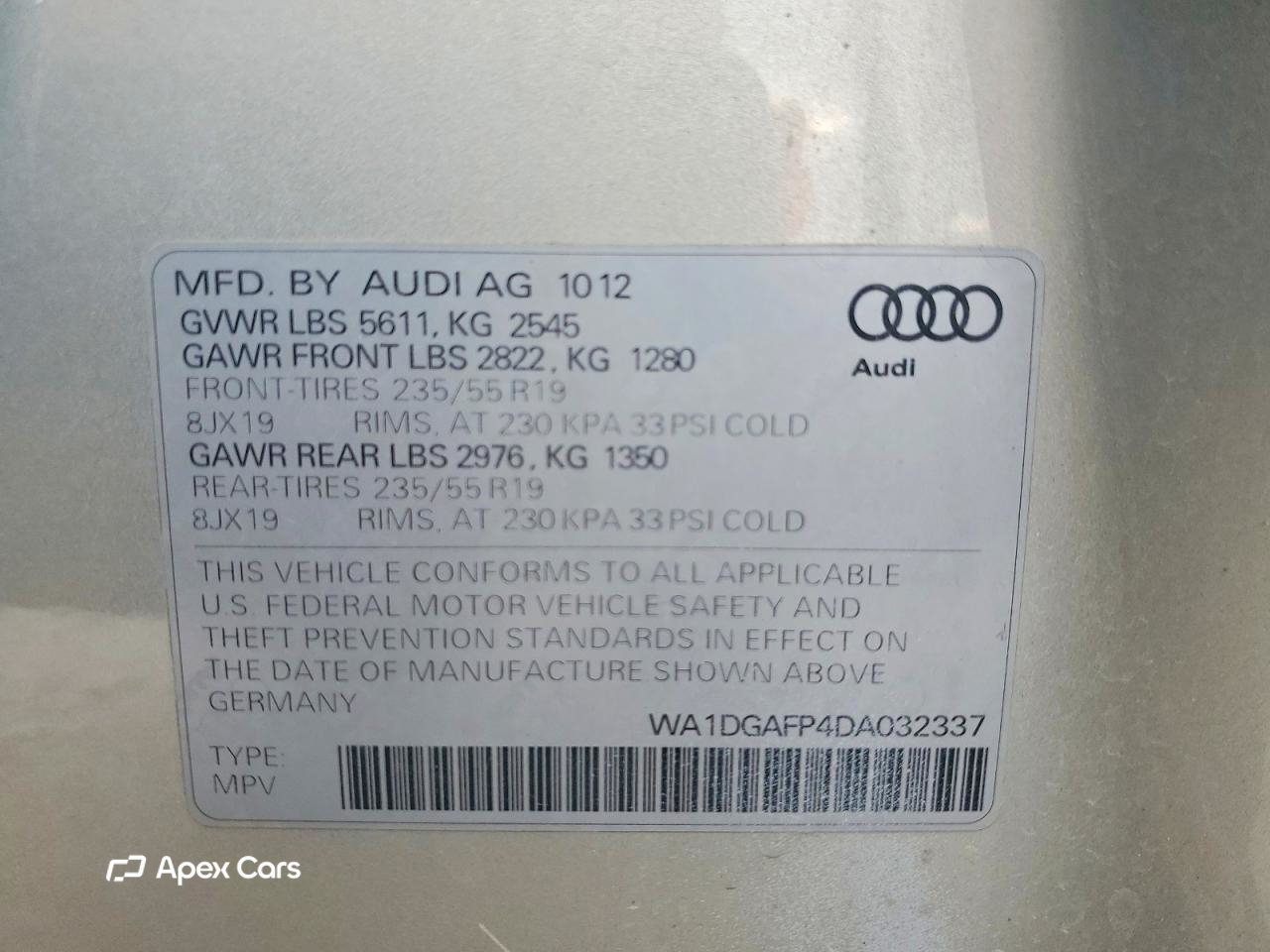 Audi Q5 2013