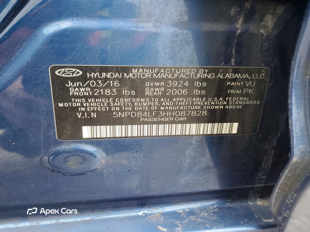 Hyundai Elantra 2017