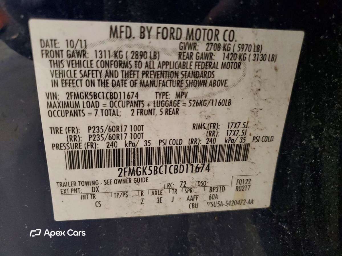 Ford Flex 2012