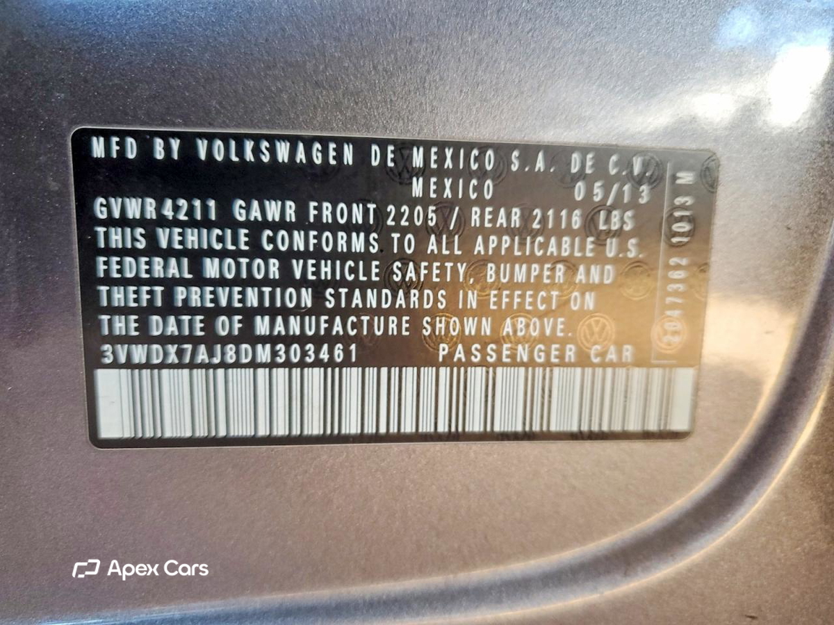 Volkswagen Jetta 2013