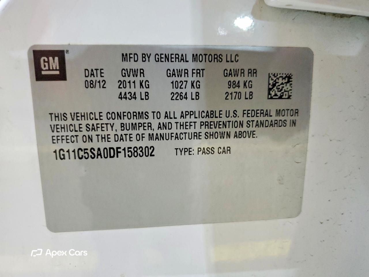 Chevrolet Malibu 2013