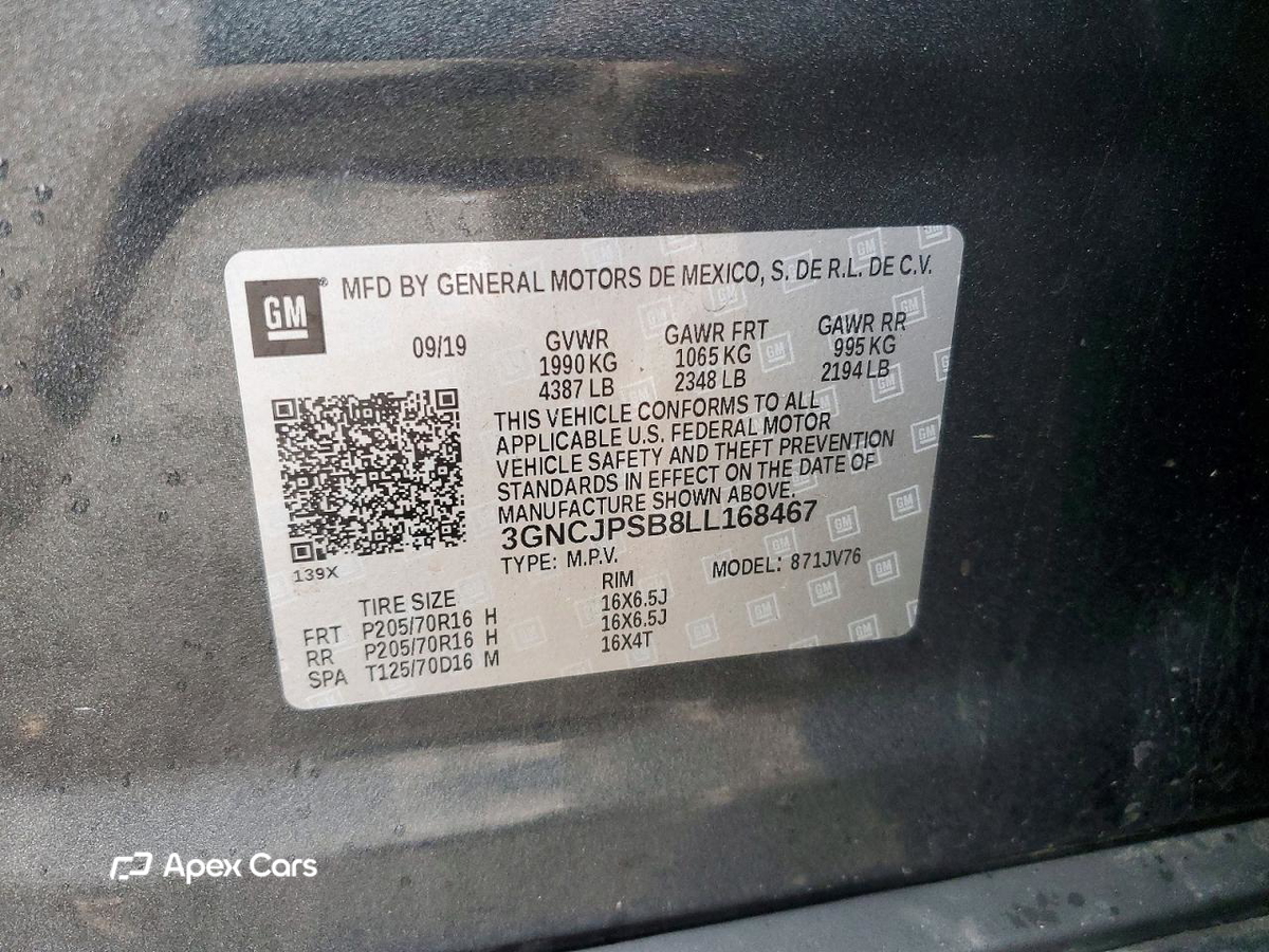 Chevrolet Trax 2020