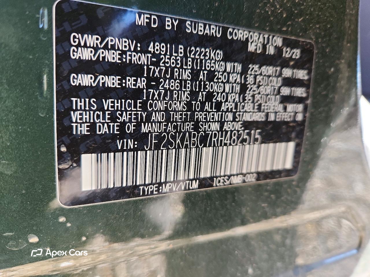 Subaru Forester 2024