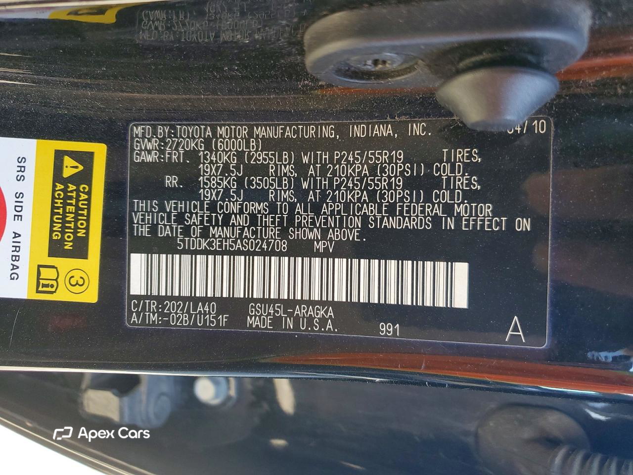 Toyota Highlander 2010