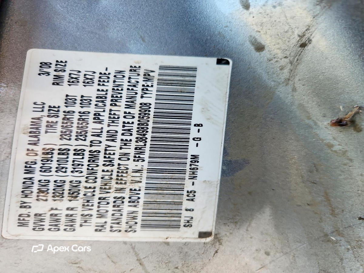 Honda Odyssey 2008