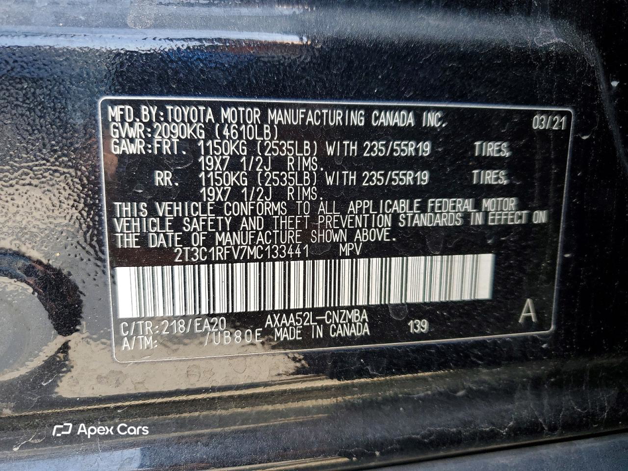 Toyota RAV 4 2021