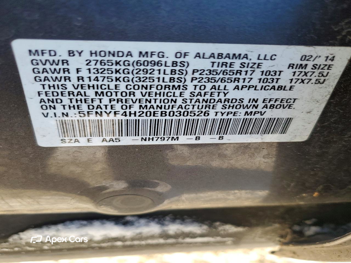 Honda Pilot 2014