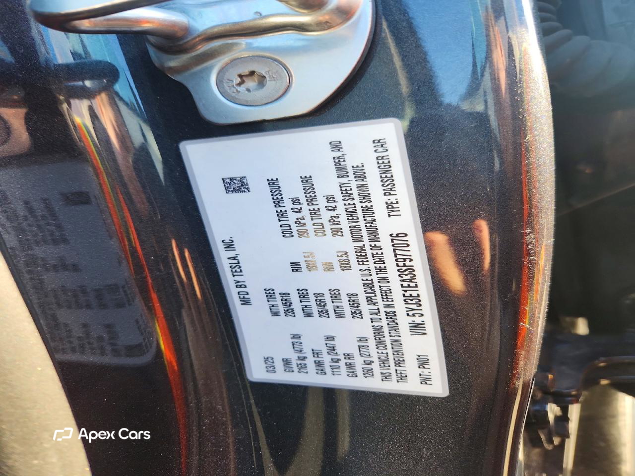 Tesla Model 3 2025