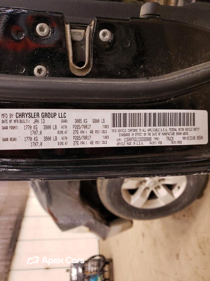 RAM 1500 2013