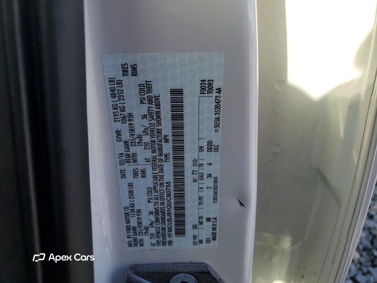 Ford Escape 2016