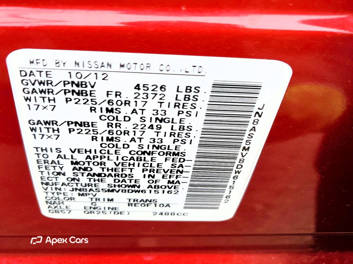 Nissan Rogue 2013