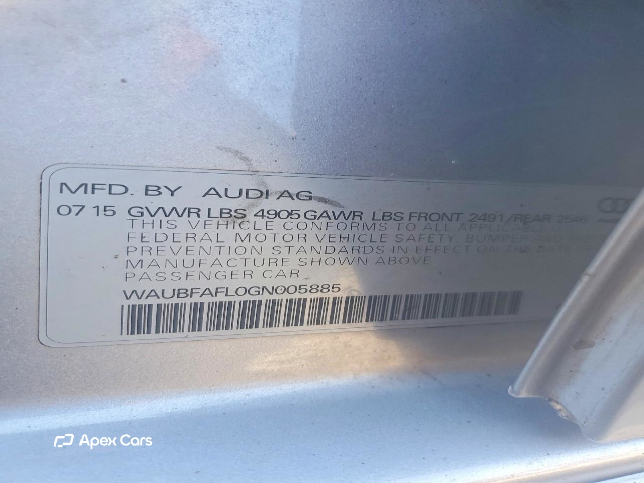 Audi A4 2016