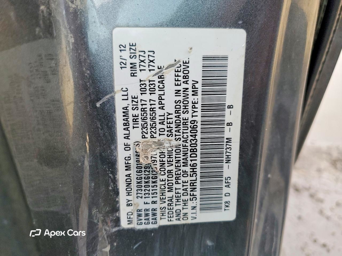 Honda Odyssey 2013