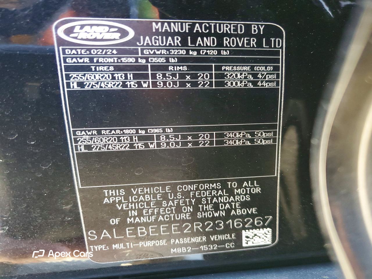 Land Rover Defender 2024