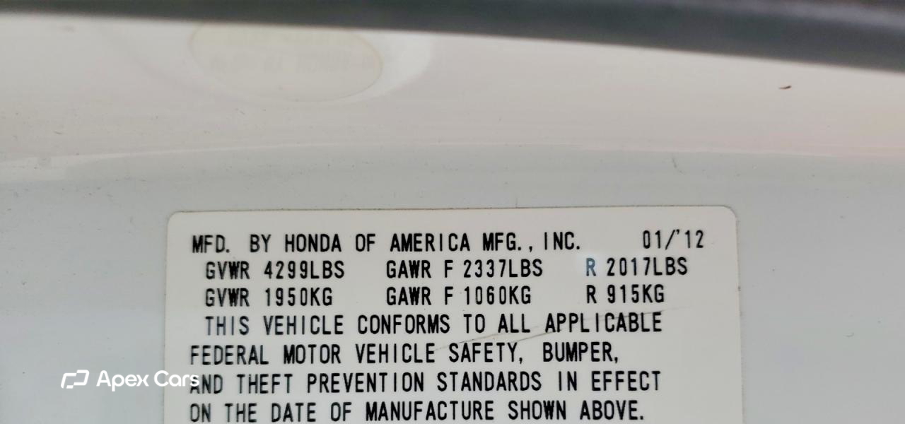 Honda Accord 2012