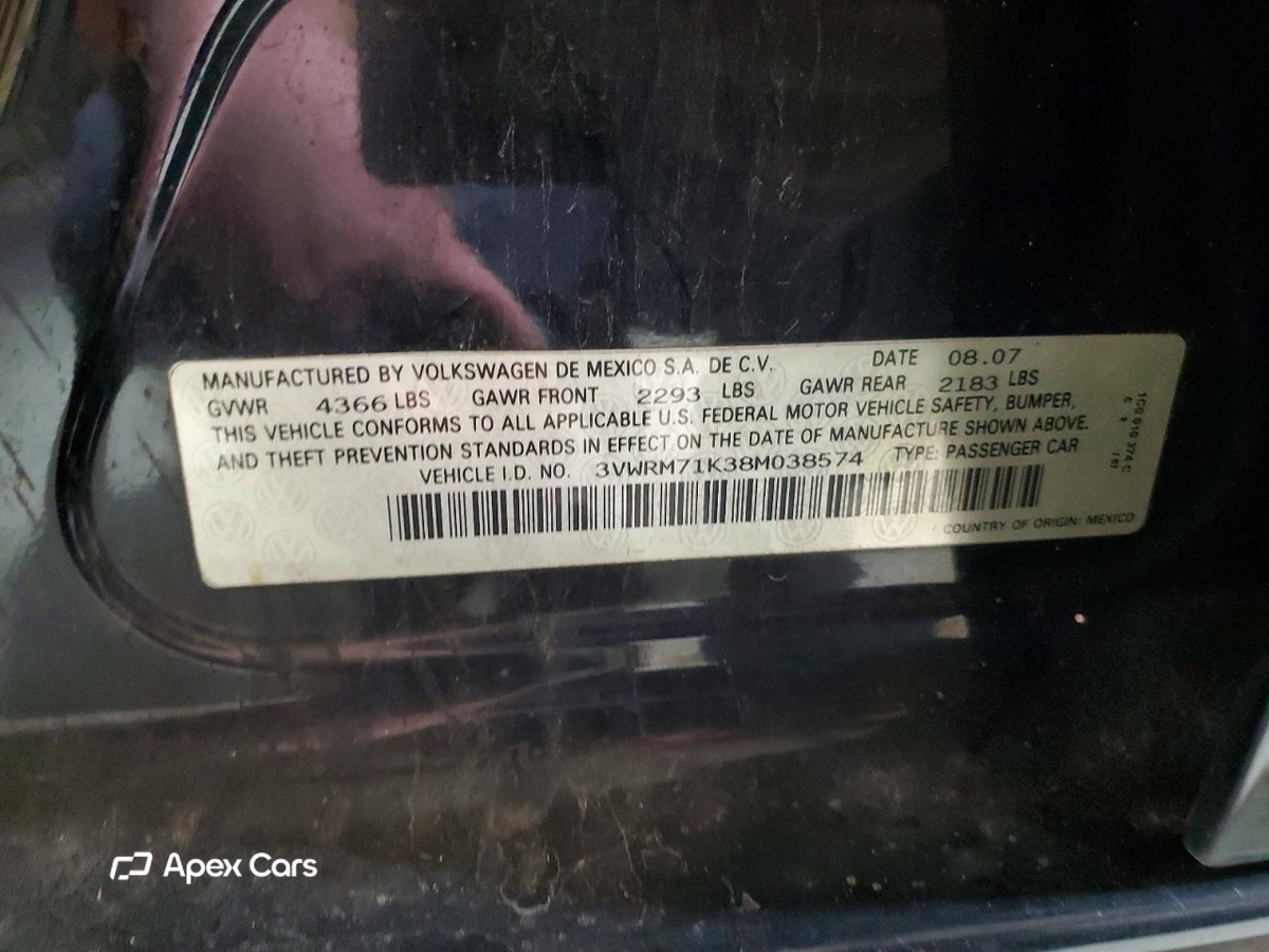 Volkswagen Jetta 2008