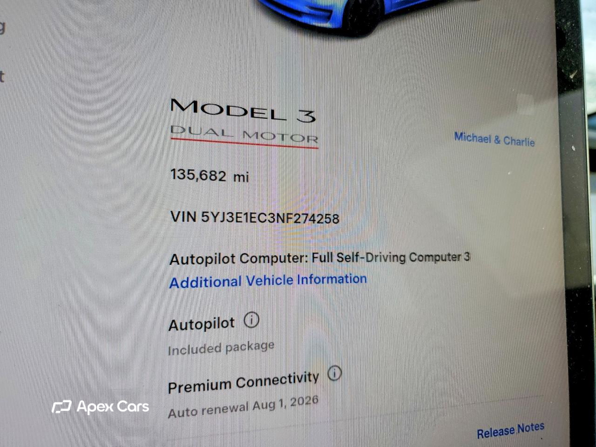 Tesla Model 3 2022