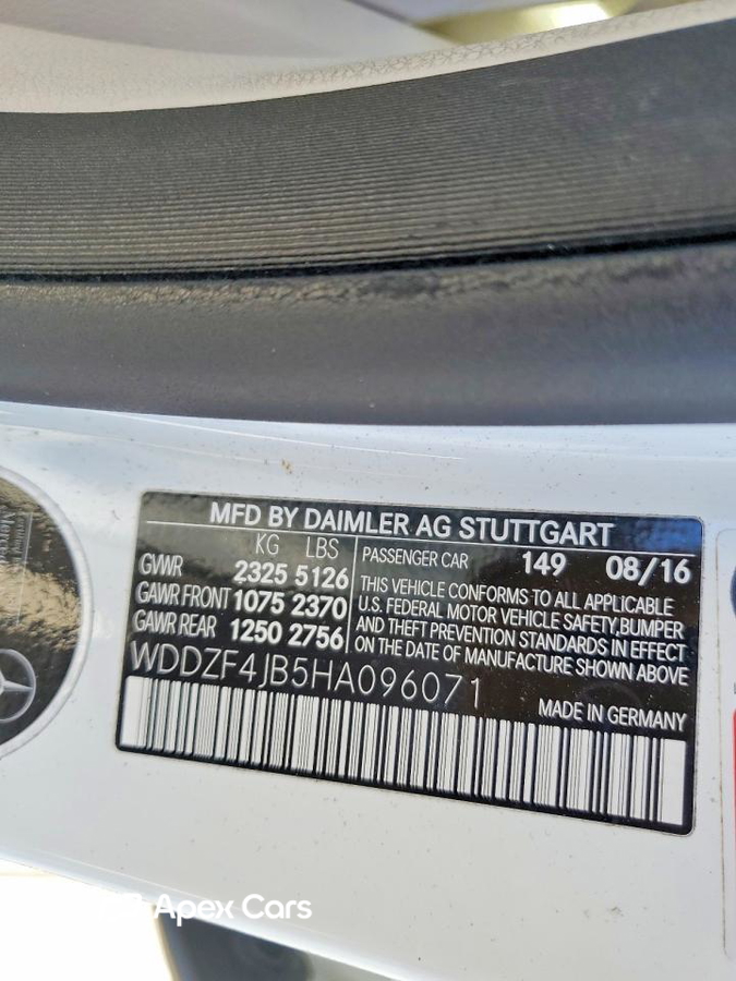 Mercedes-Benz E-klasse 2017