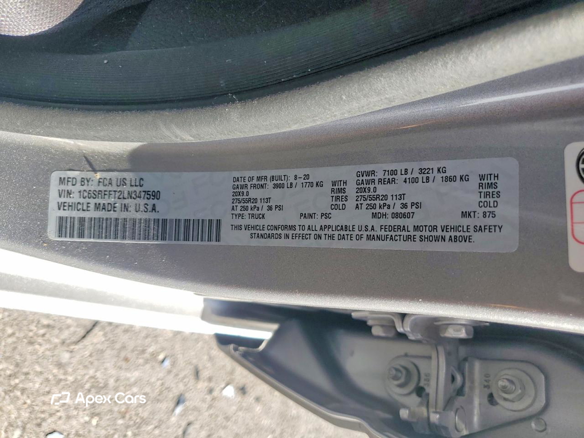 RAM 1500 2020