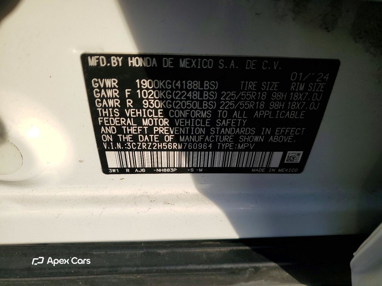 Honda HR-V 2024