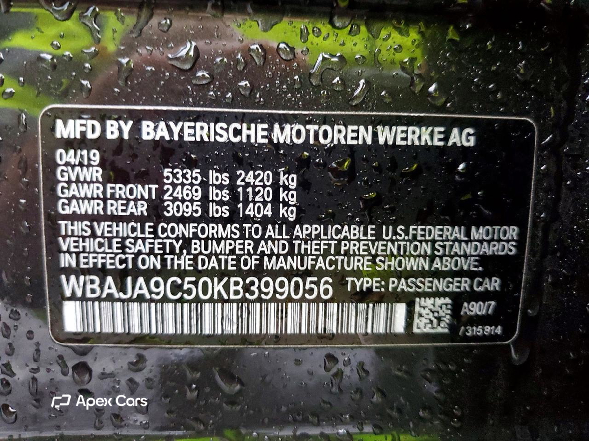 BMW Series 5 2019