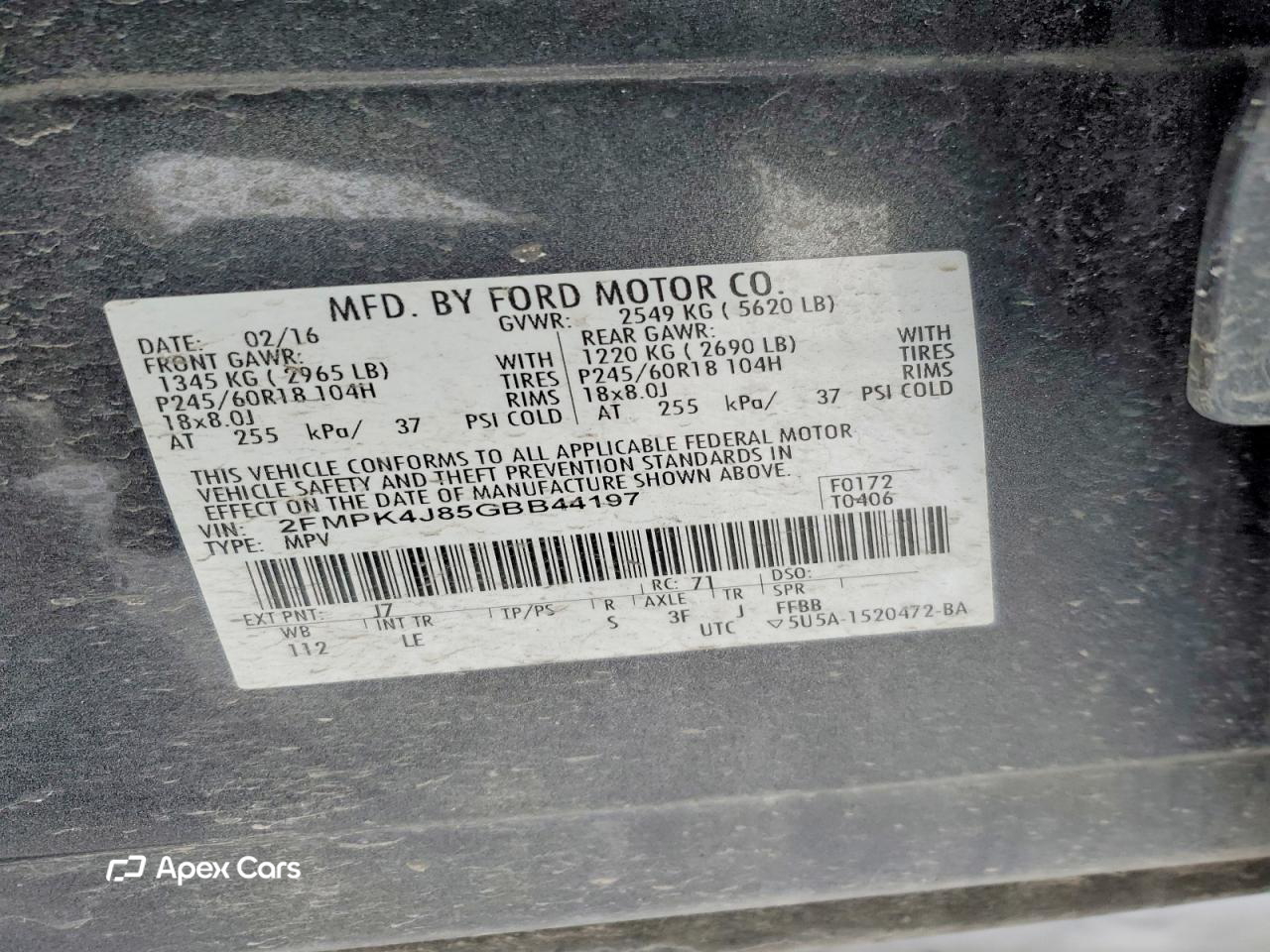 Ford Edge 2016