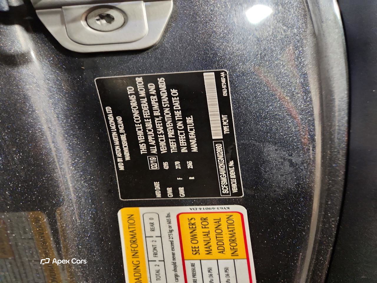 Aston Martin Vantage 2019