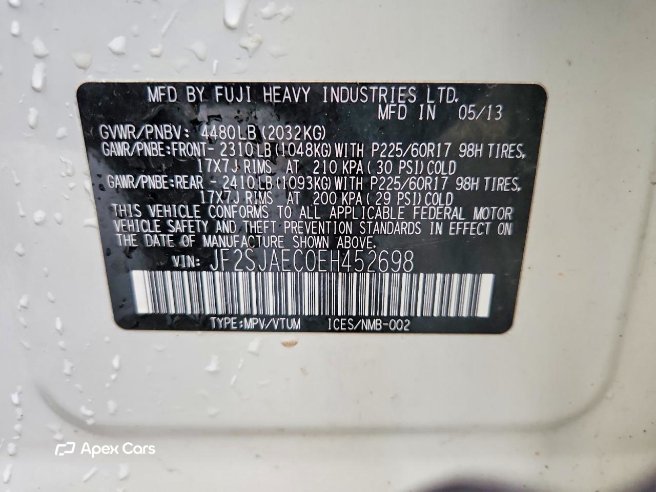 Subaru Forester 2014