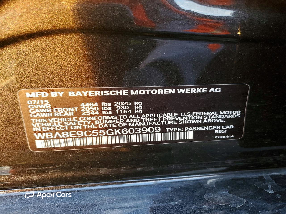 BMW Series 3 2016