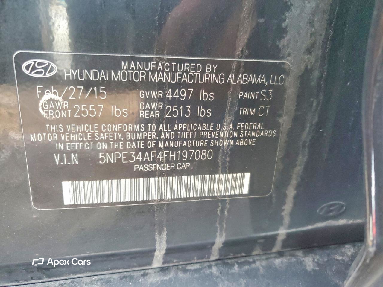 Hyundai Sonata 2015