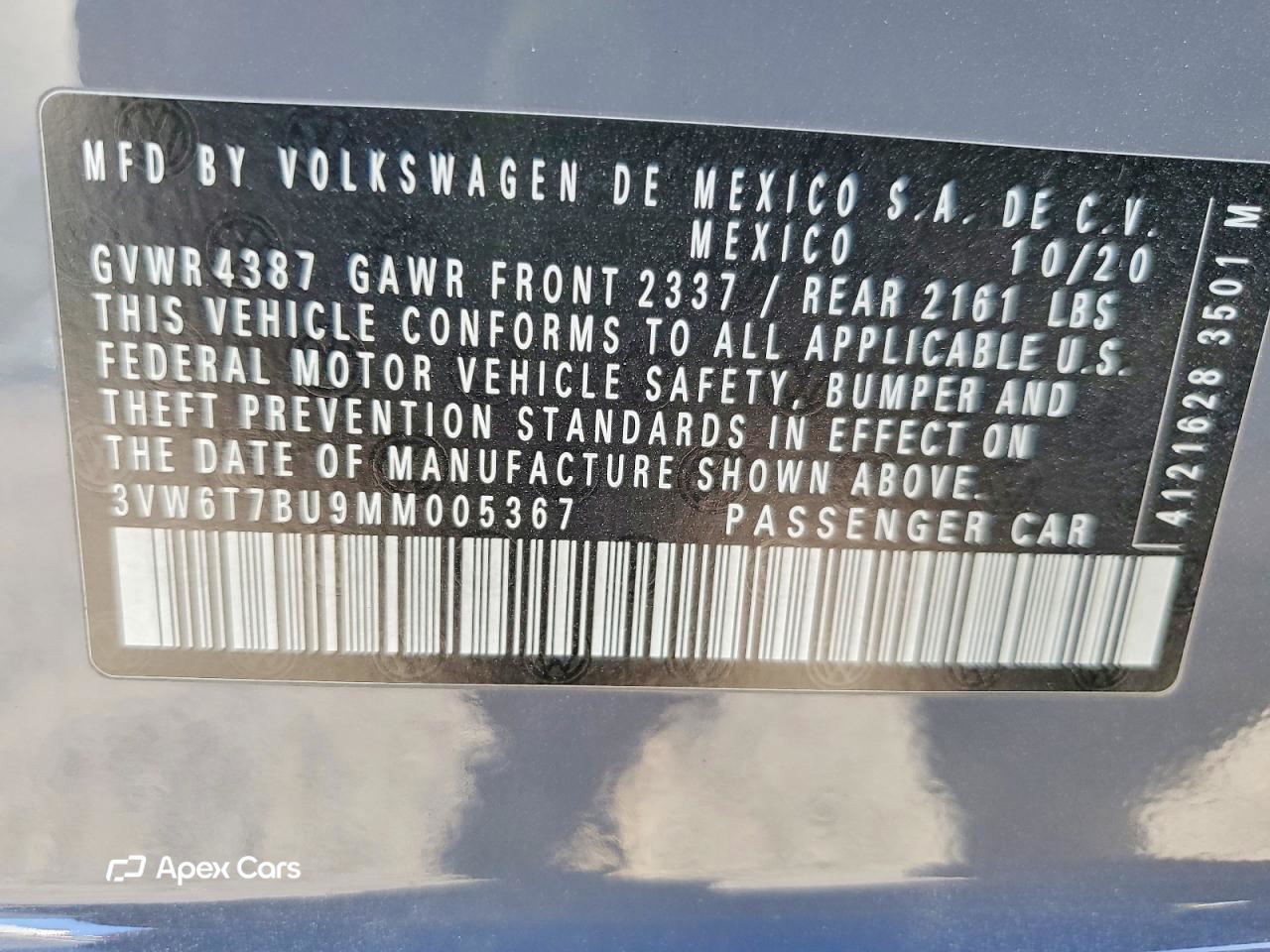 Volkswagen Jetta 2021