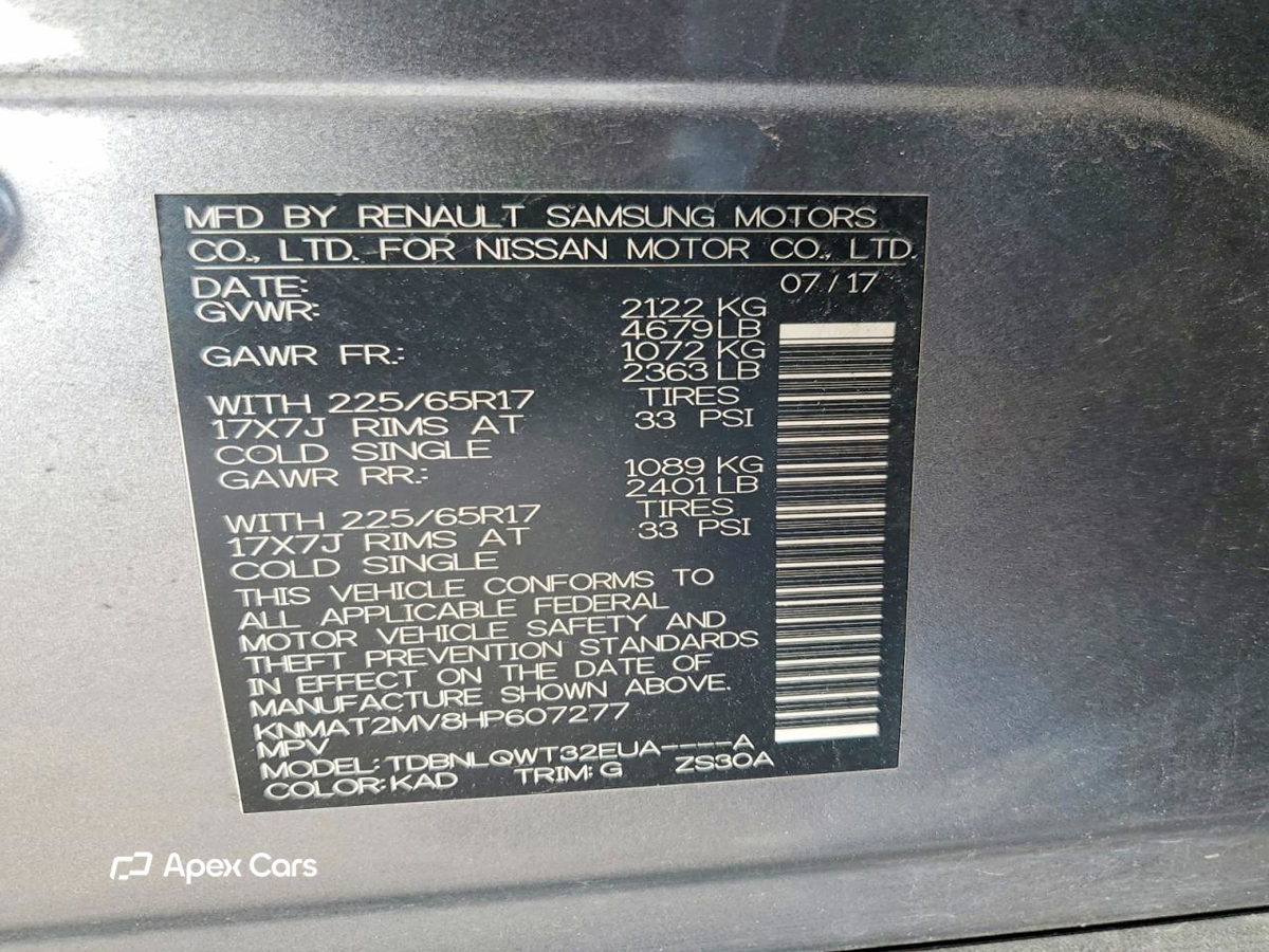 Nissan Rogue 2017