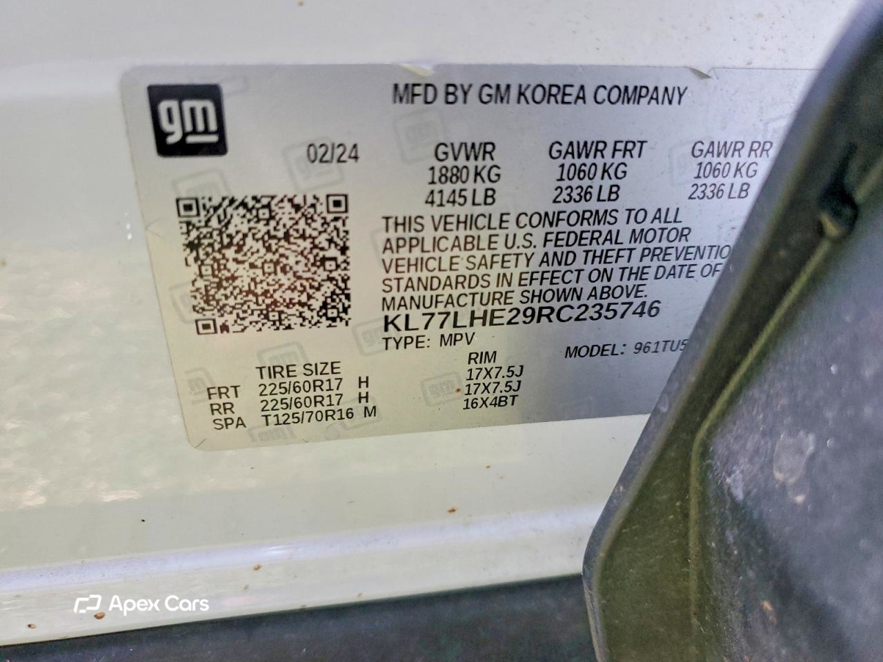 Chevrolet Trax 2024