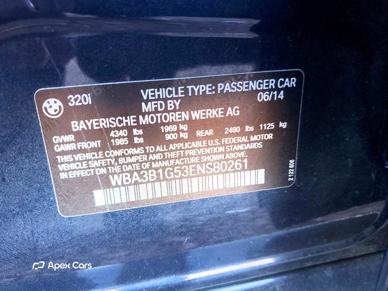 BMW Series 3 2014