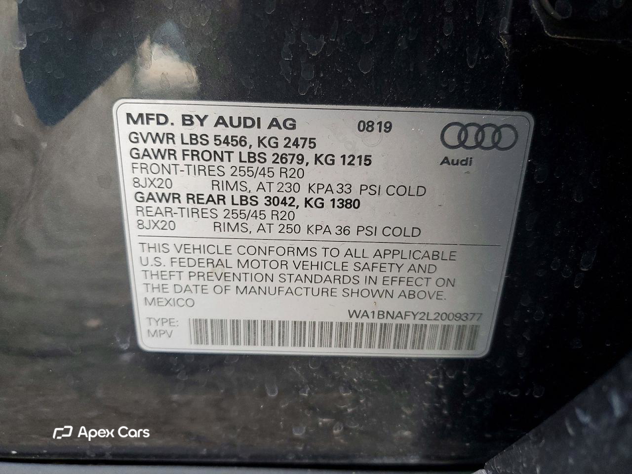 Audi Q5 2020