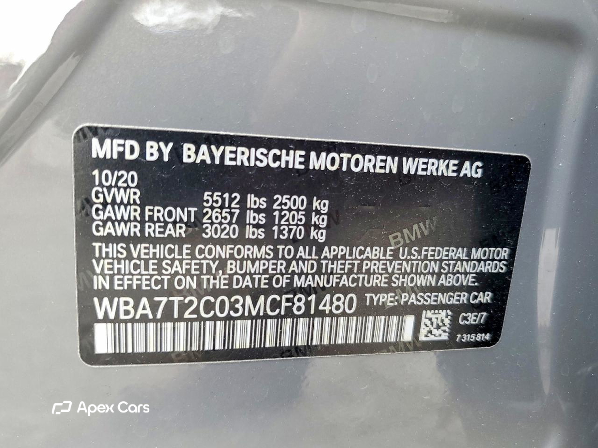 BMW Series 7 2021