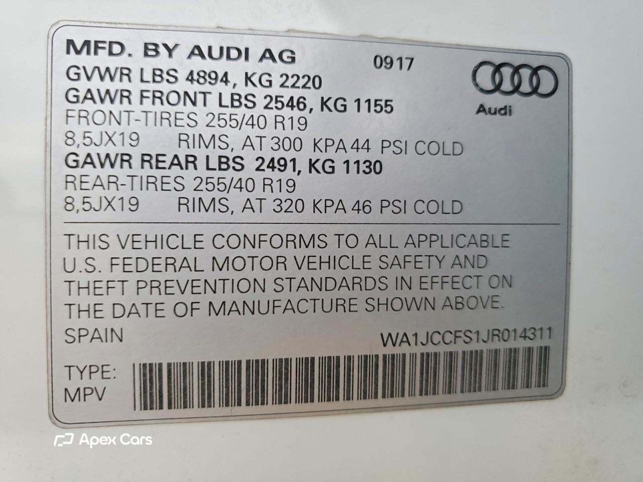 Audi Q3 2018