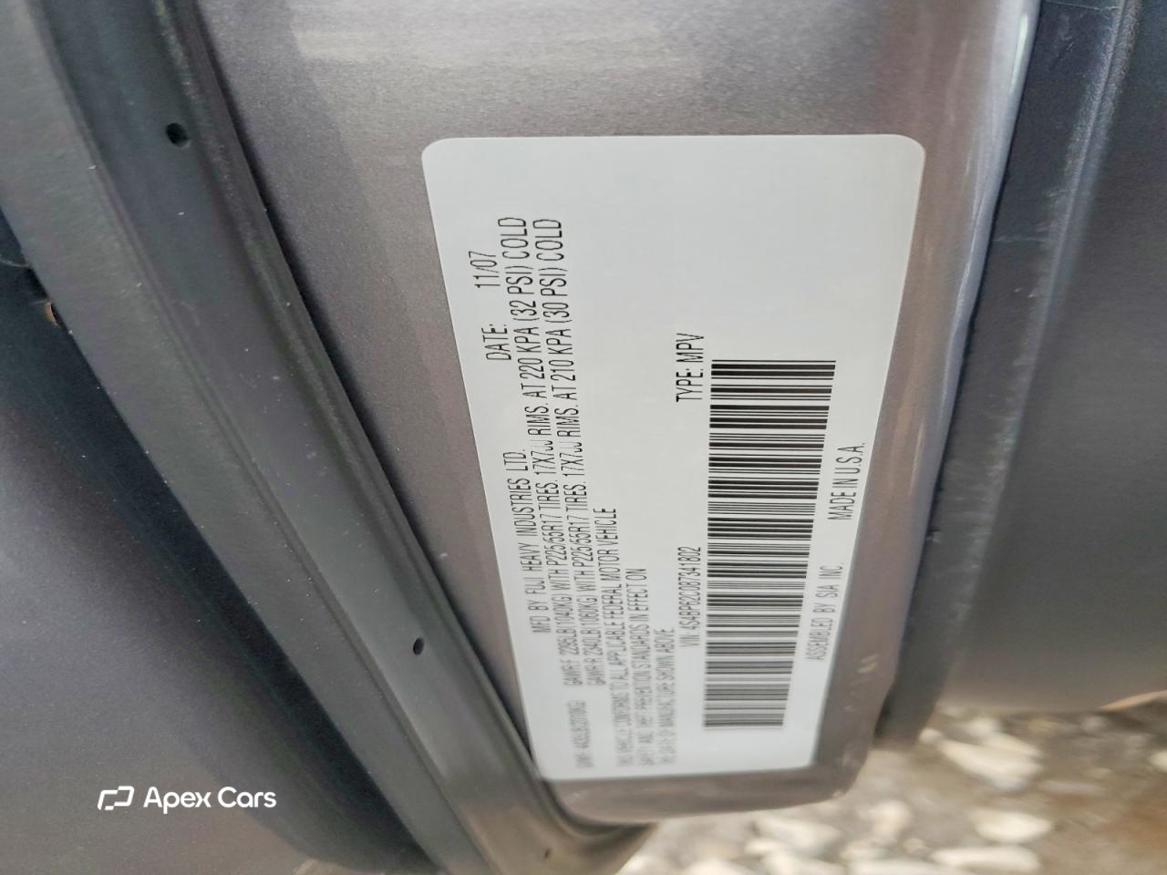 Subaru Outback 2008