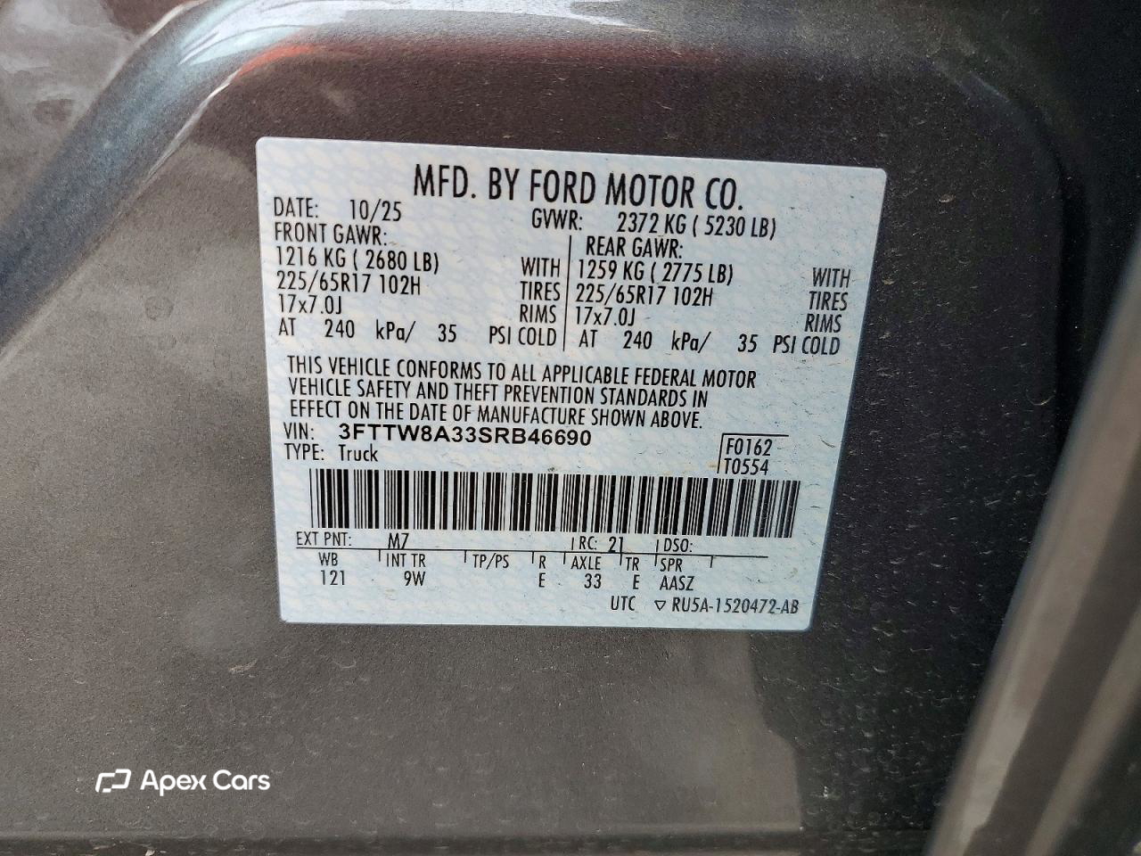Ford Maverick 2025