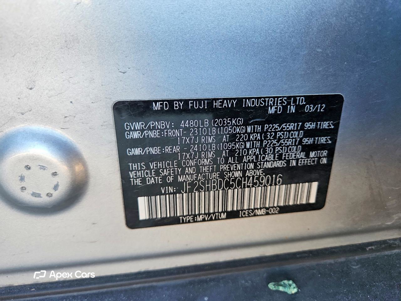 Subaru Forester 2012
