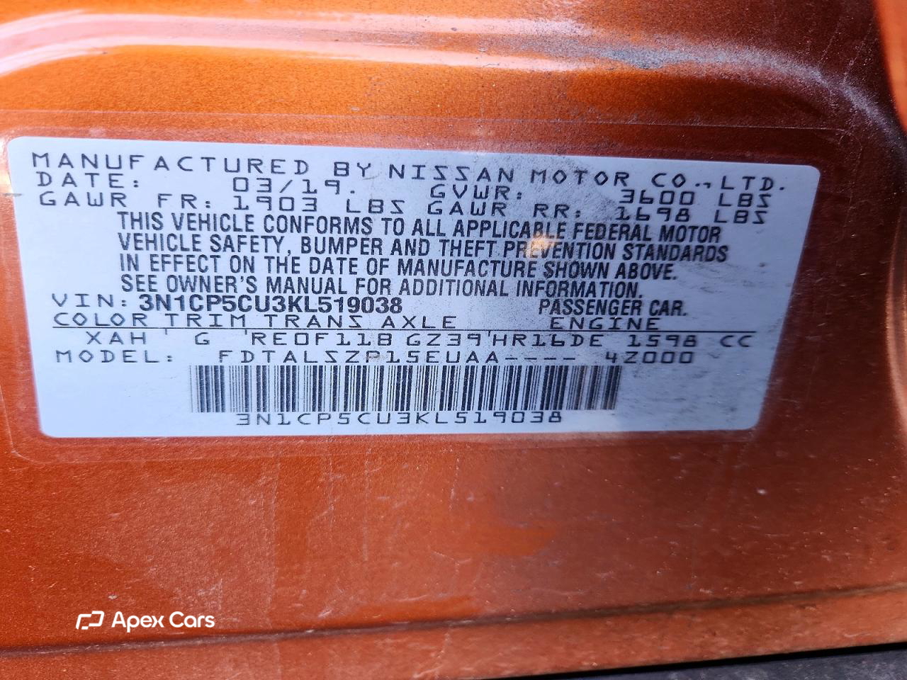 Nissan Kicks 2019
