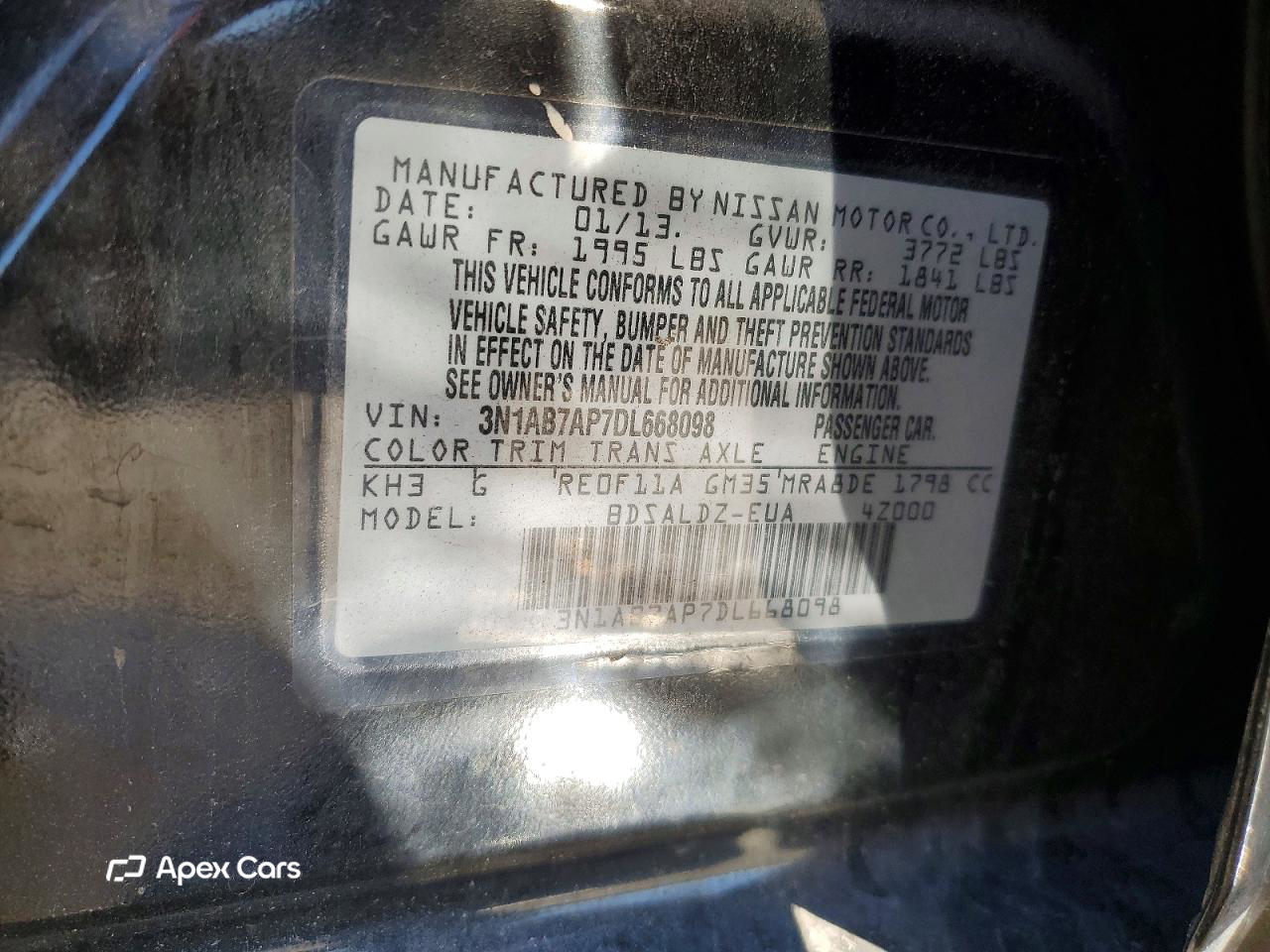 Nissan Sentra 2013