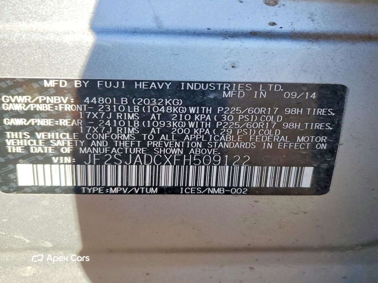Subaru Forester 2015